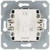 Выключатель одноклавишный перекрестный 10A 250V с накладкой, цвет Тауп Jasmart G3013T G3013T - 2