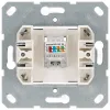 Интернет-розетка RJ45 с накладкой, цвет Тауп Jasmart G6105T G6105T - 2