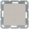Выключатель одноклавишный для штор 10A 250V с накладкой, цвет Тауп Jasmart G3018T G3018T - 1