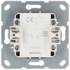 Выключатель двухклавишный со светодиодами 10A 250V с накладкой, цвет Тауп Jasmart G3023NT G3023NT - 2