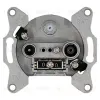 Розетка TV+FM+SAT Ф9.5mm оконечная с накладкой, цвет Тауп Jasmart G6206T G6206T - 2