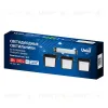 Встраиваемый светильник Uniel ULP-1010-20W/4000K IP54 GRILYATO OPAL BLACK KIT03 UL-00012836 ULP-1010-20W/4000K IP54 GRILYATO OPAL BLACK KIT03 - 5