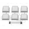 Встраиваемый светильник Uniel ULP-1010-42W/4000K IP54 GRILYATO OPAL WHITE KIT06 UL-00012835 ULP-1010-42W/4000K IP54 GRILYATO OPAL WHITE KIT06 - 1