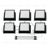 Встраиваемый светильник Uniel ULP-1010-42W/4000K IP54 GRILYATO OPAL BLACK KIT06 UL-00012834 ULP-1010-42W/4000K IP54 GRILYATO OPAL BLACK KIT06 - 1