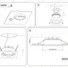Встраиваемый светильник Ambrella Light Techno Spot Standard Tech TN52232 TN52232 - 6