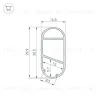 Профиль Arlight WARDROBE-1530-2000 ANOD BLACK 054942 054942 - 3