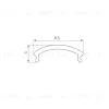 Экран Arlight WARDROBE-1530-2000 OPAL 050159 050159 - 2