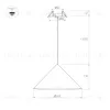 Подвесной светильник Arlight SP-MAKOTO-R240-10W Warm2700 (WH, 36 deg, 230V, TRIAC) 057210 057210 - 4