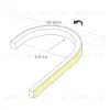 Светодиодная герметичная лента Arlight SPI STARDUST-TOP-B60-30x20mm 12V RGB (12 W/m, IP65, 5m, wire x1) 042134 042134 - 2
