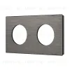 Рамка 2-местная алюминиевая Arlight FRM-PRESTO-ALR-2-GR 043874 043874 - 1