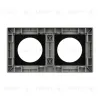 Рамка 2-местная алюминиевая Arlight FRM-PRESTO-ALR-2-GR 043874 043874 - 3