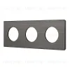 Рамка 3-местная алюминиевая Arlight FRM-PRESTO-ALR-3-GR 043873 043873 - 1