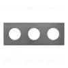 Рамка 3-местная алюминиевая Arlight FRM-PRESTO-ALR-3-GR 043873 043873 - 3
