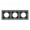 Рамка 3-местная алюминиевая Arlight FRM-PRESTO-ALR-3-GR 043873 043873 - 2