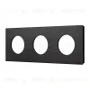 Рамка 3-местная алюминиевая Arlight FRM-PRESTO-ALR-3-BK 043872 043872 - 1