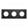 Рамка 3-местная алюминиевая Arlight FRM-PRESTO-ALR-3-BK 043872 043872 - 3