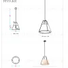 Люстра на штанге Myfar Finn MR2450-1P MR2450-1P - 9