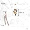 Подвесная люстра Loft IT Britannica 10401/600M 10401/600M - 10