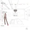 Подвесная люстра Loft IT Opera 10406/500 10406/500 - 10