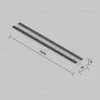 Профиль для уличной трековой системы Maytoni Exility IP O-TR002BF-P-B2M O-TR002BF-P-B2M - 7