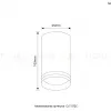 Накладной светильник Crystal Lux CLT 072C WH CLT 072C WH - 3