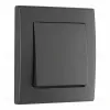 Выключатель одноклавишный Arte Milano SET06-1-30-1 black SET06-1-30-1 black - 1