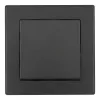 Выключатель одноклавишный Arte Milano SET06-1-30-1 black SET06-1-30-1 black - 2