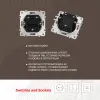 Выключатель двухклавишный Arte Milano SET06-1-30-2 white SET06-1-30-2 white - 3