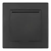 Комплект розетки с/з и шторками, защитной крышкой и рамкой Arte Milano SET06-1-41-1 black SET06-1-41-1 black - 2