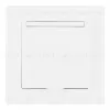 Комплект розетки с/з и шторками, защитной крышкой и рамкой Arte Milano SET06-1-41-1 white SET06-1-41-1 white - 2