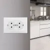 Розетка двойная с/з и шторками Arte Milano SET06-double-40-2 white SET06-double-40-2 white - 3