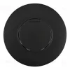 Розетка круглая с/з и шторками, защитной крышкой и рамкой Arte Milano SET08-1-41-1 black SET08-1-41-1 black - 2