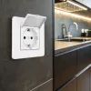 Комплект розетки с/з и шторками, защитной крышкой и рамкой Arte Milano SET16-1-41-1 white SET16-1-41-1 white - 5
