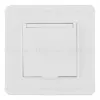 Комплект розетки с/з и шторками, защитной крышкой и рамкой Arte Milano SET16-1-41-1 white SET16-1-41-1 white - 2