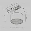 Трековый однофазный светильник Maytoni Glare TR225-1-GX53-W TR225-1-GX53-W - 12