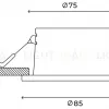 Встраиваемый светильник Hesby Lighting Nova HSBL_0178 HSBL_0178 - 3