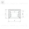 Профиль Arlight SL-MINI-8-H6-2000 ANOD 059124 059124 - 4