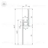 Профиль Arlight PLINTUS-FANTOM-BENT-H35-SIDE-2000 BLACK 043676(1) 043676(1) - 3