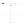 Ландшафтный светильник Arlight KT-ENOKI-BOLL-H1000-2W Warm3000 (WH, 100 deg, 24V) 050674 050674 - 2