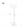 Ландшафтный светильник Arlight KT-MUCENA-BOLL-A-H350-1W Warm3000 (WH, 85 deg, 24V) 050669 050669 - 2