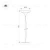Ландшафтный светильник Arlight KT-MUCENA-BOLL-C-H450-2W Warm3000 (WH, 100 deg, 24V) 050671 050671 - 2