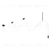 Потолочный светильник Loft IT Thread 10388B Black 10388B Black - 1