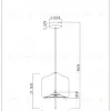Подвесной светильник Arte Lamp Trixie A7084SP-1BK A7084SP-1BK - 4