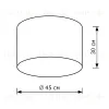 Потолочный светильник LightHall Camerona 45 LH022035 LH022035 - 5