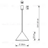 Подвесной светильник LightHall Vizor LH032062 LH032062 - 3