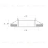 Встраиваемый светильник Hesby Lighting Breeze HSBL_0174 HSBL_0174 - 7