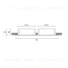 Встраиваемый светильник Hesby Lighting Breeze HSBL_0175 HSBL_0175 - 6