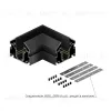 Коннектор угловой внутренний для шинопровода под натяжной потолок Hesby Lighting ElDeko HSBL_0187 HSBL_0187 - 4