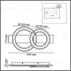Потолочный светильник Lumion Ledio Pine 8023/80CL 8023/80CL - 2