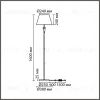 Торшер Lumion Classi Vermont 8274/1F 8274/1F - 3